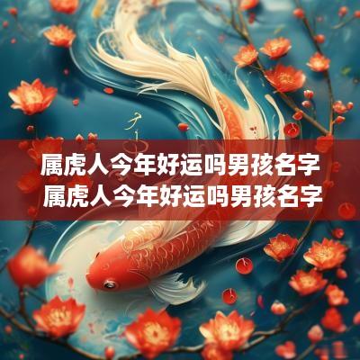 属虎人今年好运吗男孩名字 属虎人今年好运吗男孩名字大全