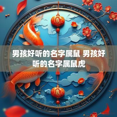 男孩好听的名字属鼠 男孩好听的名字属鼠虎