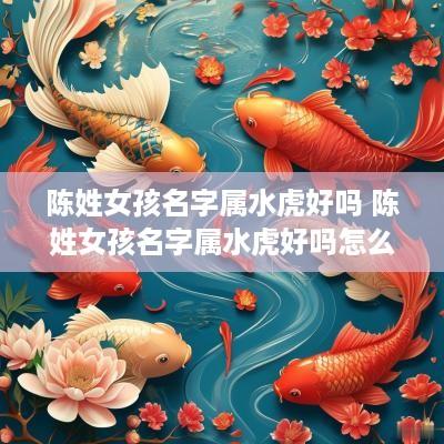 陈姓女孩名字属水虎好吗 陈姓女孩名字属水虎好吗怎么取