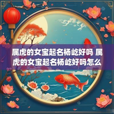 属虎的女宝起名杨屹好吗 属虎的女宝起名杨屹好吗怎么样