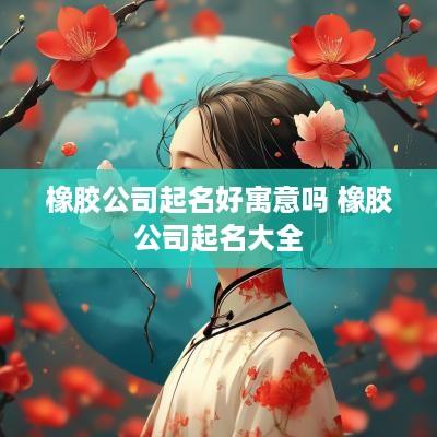 橡胶公司起名好寓意吗 橡胶公司起名大全