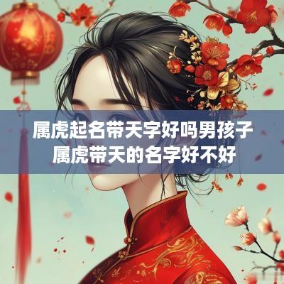 属虎起名带天字好吗男孩子 属虎带天的名字好不好