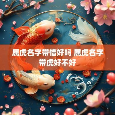 属虎名字带惜好吗 属虎名字带虎好不好