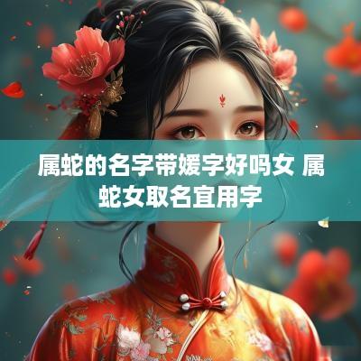 属蛇的名字带媛字好吗女 属蛇女取名宜用字