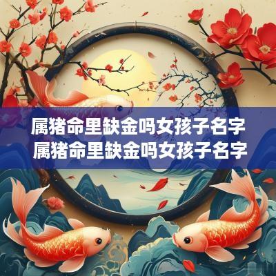 属猪命里缺金吗女孩子名字 属猪命里缺金吗女孩子名字怎么取