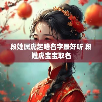 段姓属虎起啥名字最好听 段姓虎宝宝取名