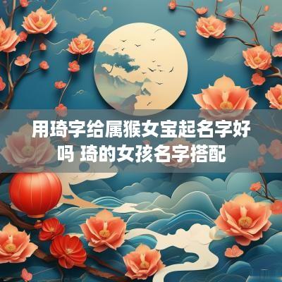 用琦字给属猴女宝起名字好吗 琦的女孩名字搭配