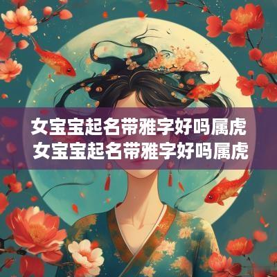 女宝宝起名带雅字好吗属虎 女宝宝起名带雅字好吗属虎的
