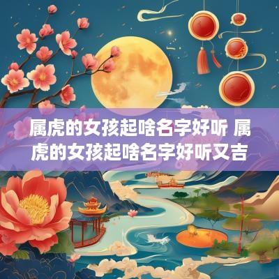 属虎的女孩起啥名字好听 属虎的女孩起啥名字好听又吉祥
