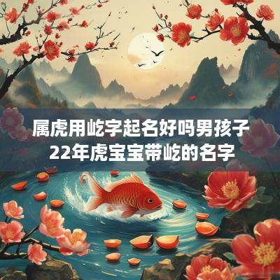 属虎用屹字起名好吗男孩子 22年虎宝宝带屹的名字
