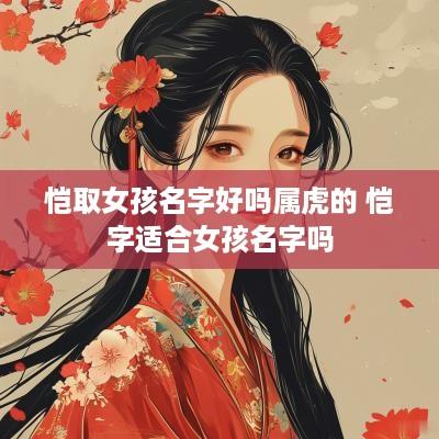 恺取女孩名字好吗属虎的 恺字适合女孩名字吗