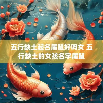 五行缺土起名属鼠好吗女 五行缺土的女孩名字属鼠