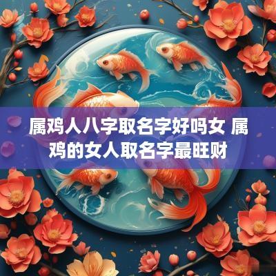 属鸡人八字取名字好吗女 属鸡的女人取名字最旺财
