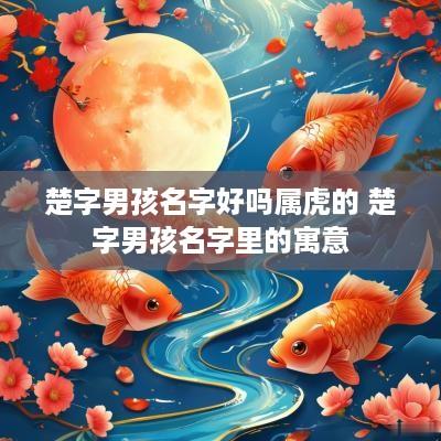 楚字男孩名字好吗属虎的 楚字男孩名字里的寓意