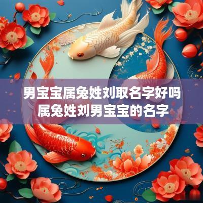 男宝宝属兔姓刘取名字好吗 属兔姓刘男宝宝的名字