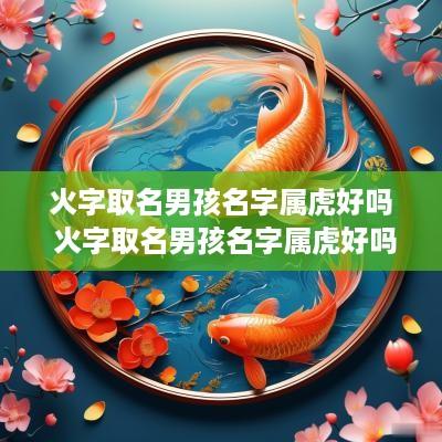 火字取名男孩名字属虎好吗 火字取名男孩名字属虎好吗还是属兔