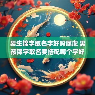 男生锦字取名字好吗属虎 男孩锦字取名要搭配哪个字好