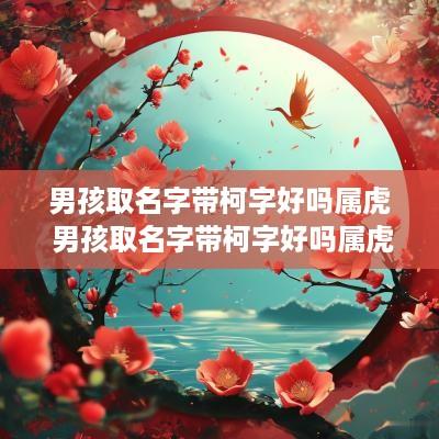 男孩取名字带柯字好吗属虎 男孩取名字带柯字好吗属虎的