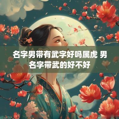 名字男带有武字好吗属虎 男名字带武的好不好