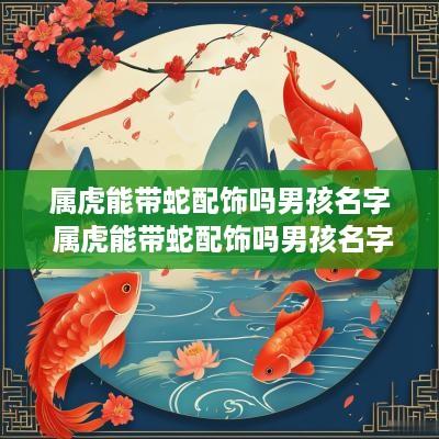 属虎能带蛇配饰吗男孩名字 属虎能带蛇配饰吗男孩名字怎么取