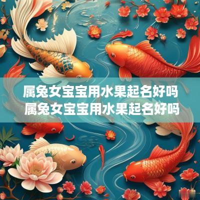 属兔女宝宝用水果起名好吗 属兔女宝宝用水果起名好吗