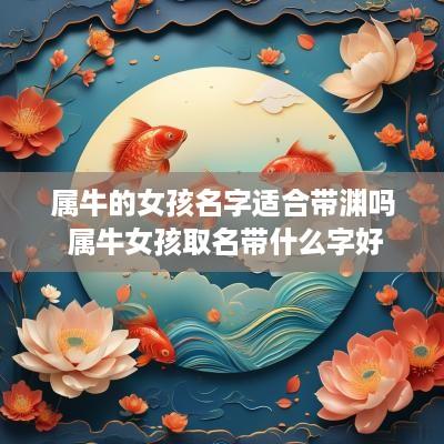 属牛的女孩名字适合带渊吗 属牛女孩取名带什么字好
