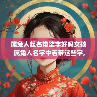 属兔人起名带柒字好吗女孩 属兔人名字中若带这些字,一生大富大贵