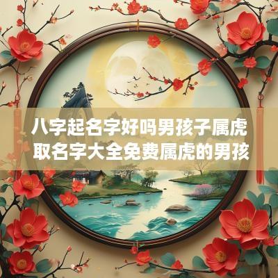 八字起名字好吗男孩子属虎 取名字大全免费属虎的男孩子