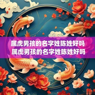 属虎男孩的名字姓陈姓好吗 属虎男孩的名字姓陈姓好吗