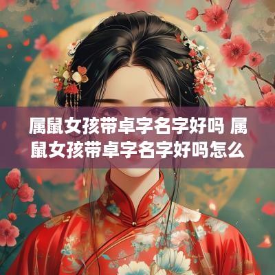 属鼠女孩带卓字名字好吗 属鼠女孩带卓字名字好吗怎么取