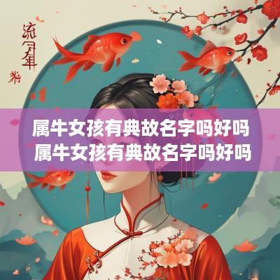 属牛女孩有典故名字吗好吗 属牛女孩有典故名字吗好吗