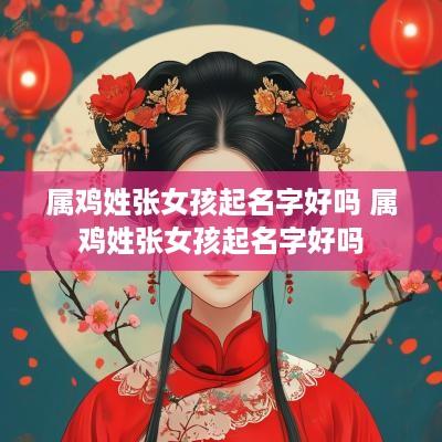 属鸡姓张女孩起名字好吗 属鸡姓张女孩起名字好吗