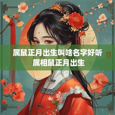 属鼠正月出生叫啥名字好听 属相鼠正月出生 属鼠正月出生叫啥名字好听 属相鼠正月出生