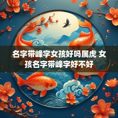 名字带峰字女孩好吗属虎 女孩名字带峰字好不好