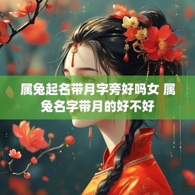 属兔起名带月字旁好吗女 属兔名字带月的好不好