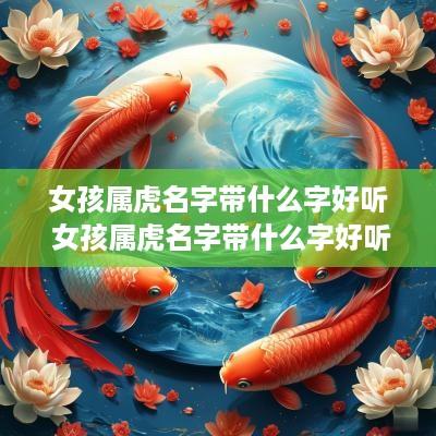 女孩属虎名字带什么字好听 女孩属虎名字带什么字好听又有寓意