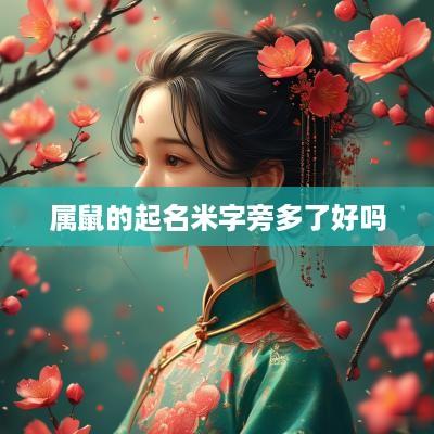 属鼠的起名米字旁多了好吗