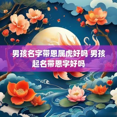 男孩名字带恩属虎好吗 男孩起名带恩字好吗