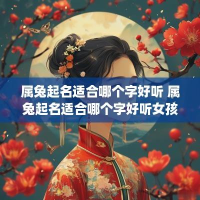 属兔起名适合哪个字好听 属兔起名适合哪个字好听女孩