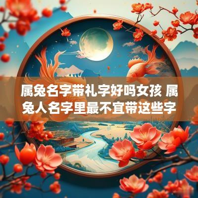 属兔名字带礼字好吗女孩 属兔人名字里最不宜带这些字