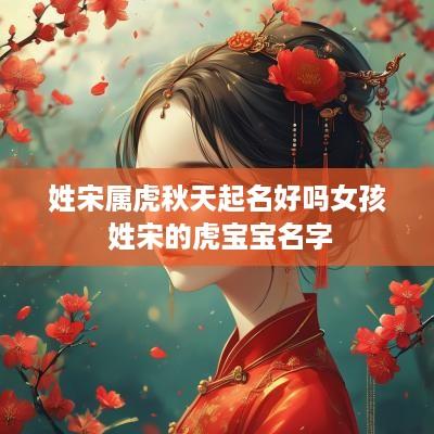 姓宋属虎秋天起名好吗女孩 姓宋的虎宝宝名字