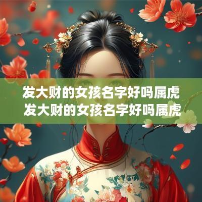 发大财的女孩名字好吗属虎 发大财的女孩名字好吗属虎