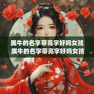属牛的名字带亮字好吗女孩 属牛的名字带亮字好吗女孩子