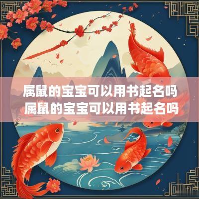 属鼠的宝宝可以用书起名吗 属鼠的宝宝可以用书起名吗女孩