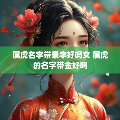 属虎名字带景字好吗女 属虎的名字带金好吗