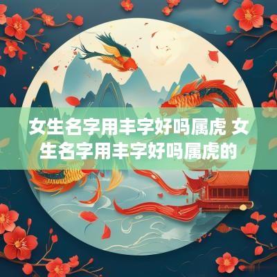 女生名字用丰字好吗属虎 女生名字用丰字好吗属虎的