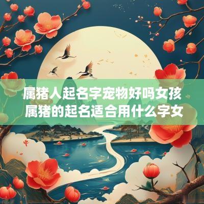 属猪人起名字宠物好吗女孩 属猪的起名适合用什么字女孩