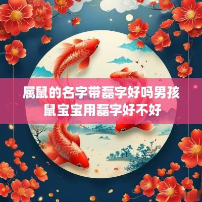 属鼠的名字带磊字好吗男孩 鼠宝宝用磊字好不好