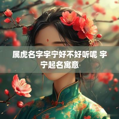 属虎名字宇宁好不好听呢 宇宁起名寓意
