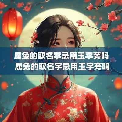 属兔的取名字忌用玉字旁吗 属兔的取名字忌用玉字旁吗女孩